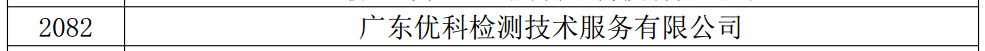 广东优科检测获得广东省2019第三批高新技术企业认定