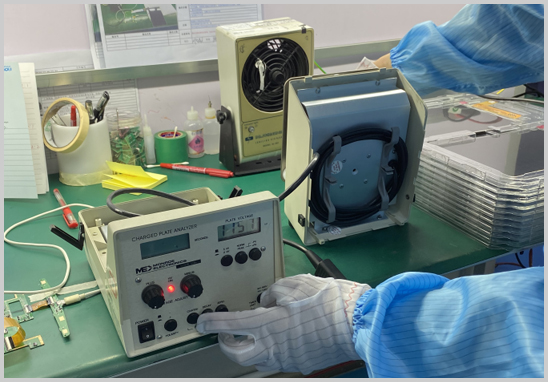 离子化静电消除器防静电检测机构